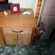 The completed cabinet.
