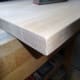 Rounding off all the edges and corners with a sander.