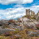 The ridge, upon which the castle sits, forms the boundary between the counties of Cheshire and Staffordshire, the dioceses of Chester and Lichfield and the ecclesiastical provinces of Canterbury and York.