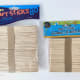 Wood Craft Sticks for Acrylic Pouring - Craft sticks are useful for mixing paints and can also be used to create designs in your acrylic pours.