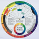 This is the front of the Cox 133343 9 1/4" Color Wheel.