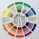 This is the back of the Cox 133343 9 1/4" Color Wheel.