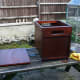 Giving the box a good polish with beeswax polish that doesn't contain silicon.