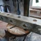 Drilling holes on adjoining side of post, to provide greater flexibility.