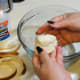 Make a dough ball before adding the paint.