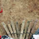 Arrange your clothespins.