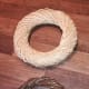 These are the blank wreath forms I used to make this decoration.