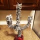 This is my completed Christmas cactus.