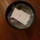 Place your Styrofoam in your container. Wrap bubble wrap or newspaper around to secure it in place. Gently place your form into the Styrofoam to create a hole and then remove it.