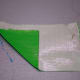 Fold in one corner of the duct tape so there is still a strip of sticky on the bottom.