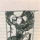 The value sketch of the composition, slightly cropped.