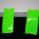 Use these two strips of green duct tape to seal the bottom of your rose and hold it onto the stick better.
