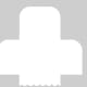 Solid color scallop envelope template