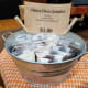 Alpaca fleece samplers sold pretty well at the market.