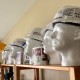 Spooky foam heads