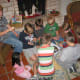 Lego Building Game. Easy party activity: let kids play with the theme toy. An often repeated theme for my son is a Lego party: my son had lots of fun teaching his friends how to build.