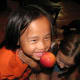 Bobbing for Apples. If a birthday is around a holiday, use some of the popular games and themes of that time of year, like apple bobbing in the Fall, or Egg Hunting in the spring.