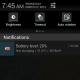 Battery charge at the end of playback