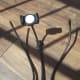 Bracket with flexible goosenecks. Part of LR208 Selfie Ring Light from iMartine.
