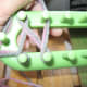 Keep going until you get to the end of the loom.