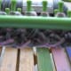 Keep going until the panel is the length you need for your project. Join panels to make blankets, or rectangles for garments, purses or other projects. Coming soon...how to remove the fabric from the loom.