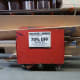Look around the lumber section to find the discount cart!