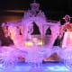 Harbin, China: Fairy tale carriage.