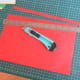 Cut out a strip of paper 1.3 cm wide and 30 cm long.