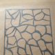 place your art waxpaper side up