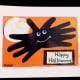 Make a bat with your child's handprints.