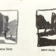 The value studies done as planning tools before painting "Hopes and Smiles" (see finished painting on next photo)