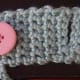 Sew on button and weave in ends.