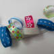 Continue to glue ribbon on your ribbon wreath