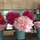 Tissue Paper Flower Pots