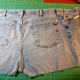 Lay the cut jeans out flat.
