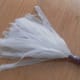 The plastic bag shuttlecock is ready for some great kicking!