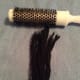Use a wire brush to brush out the yarn mohawk on top to make it more hair like.