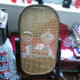 The original rocking chair before it's upholstered.