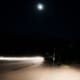 This is a more "commonly used" light painting, just put the camera on a tripod and shoot for 2 or 3 seconds while a car is passing by