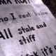 Although you can use black paint and a paintbrush for lettering, I strongly prefer the Black Sharpie Wide Tip Paint Marker. It allows me to apply oil-based paint with the control of a magic marker.