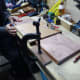 Fitting base plates for the toggle clamps