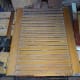 Salvaged louvre door to be upcycled to drawer dividers