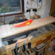 Cutting the planks to the correct drawers height