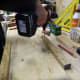 Fixing the second batten in place