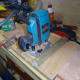Routing the two slots in the housing