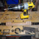 Drilling the dowel holes