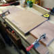 Fitting the toggle clamps in place