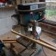 Drilling the pilot holes