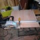 Cutting the main shelf to size