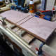 Test run of the routing jig